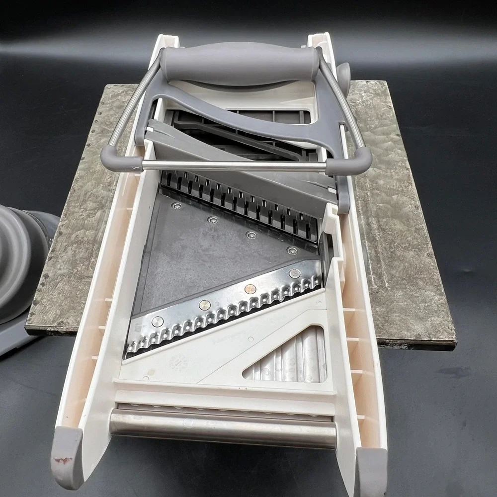 Progressive PL8 Professional Mandoline Slicer Grey Stainless Steel PL8-1000